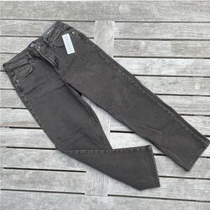 BDG Army Green Denim Straight Leg Jeans